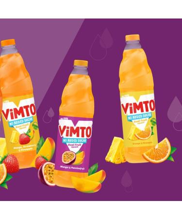 Vimto No Added Sugar Squash 2L - Delicious Sugar-Free Drink Concentrate - Buy Online on GoSupps.com
