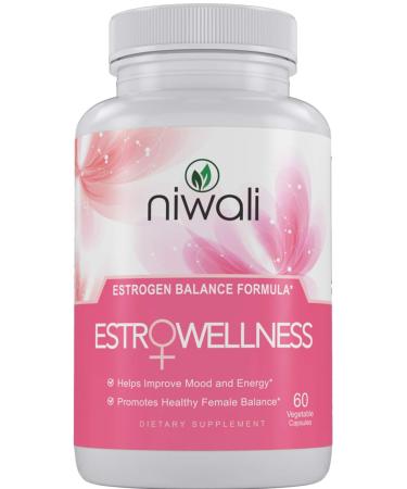 NIWALI Estrogen Capsule for Women - Female Hormone Balance Supplement Menopause Mood and Energy Support - Restores Healthy Estrogen Levels | 60 Non-GMO Vegetarian Veggie Capsules