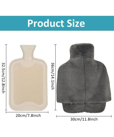 Youjia Foot Warmers Heat Bottle | 2-in-1 Bed & Foot Heating Bottle | Power-Free Heating Mat for Women Adults & Children - 36x30cm - Buy Online on GoSupps.com