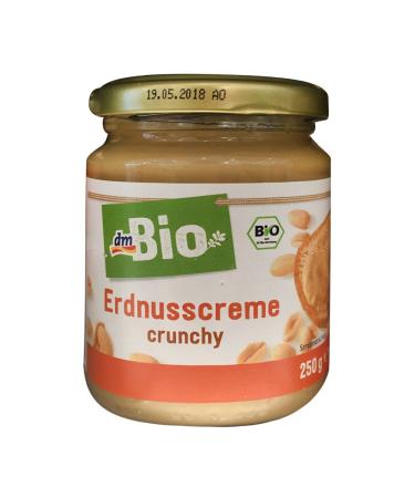 dm-drogerie markt dmBio Peanut Cream in a 250g Glass Jar