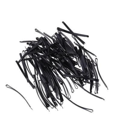 Lurrose 100pcs Black U Shape Stainless Steel Hair Pins for Bun Updo - Buy Online on GoSupps.com