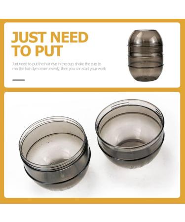 SHERCHPRY 2pcs Hair Color Shaker Bowl Set with Measuring Scale | Hair Dye Mixing Bowls - Buy Online on GoSupps.com