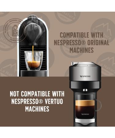  La Natura LIFESTYLE La Natura Lifestyle LUNGO FORTE Aluminium Coffee Pods 100% Recyclable Pack of 120 - Buy Online on GoSupps.com