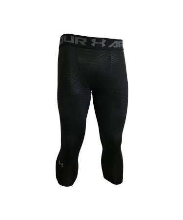 Under Armour Men's Leggings Polyester/Elastane Blend 1357362 Black (X-Large)