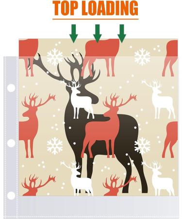 12x12 Scrapbook Page Protectors 50 Pack Scrapbook Refill Pages Protective Sleeves Heavyweight Fit Scrapbook Binder and 12x12 Photo Album Refill Pages 50 Pcs - Buy Online on GoSupps.com