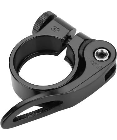VGEBY1 28.6MM Quick Release Aluminum Alloy Seatpost Clamp for Road & Mountain Bikes - Black - Buy Online on GoSupps.com