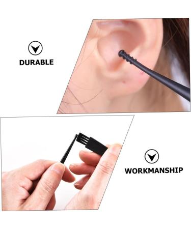 FOMIYES Stainless Steel Ear Cleaner Kit - Portable Ear Scoop & Ear Pick Tools for Effective Ear Cleaning - Buy Online on GoSupps.com