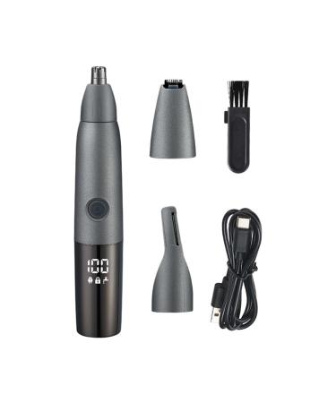 Nose Hair Trimmer Men's Nose Hair Trimmer Rechargeable 3-in-1 Multifunctional Nose Hair Trimmer Professional Painless Nose Hair Trimmer For Men's Nose Hair Ear Hair Beard Pubic Hair Trimming Wet O