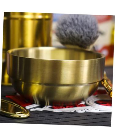 Magiclulu Foam Dishwasher Pigment Tools | Stainless Steel Stirring Bowls & Soap Containers - Best for Shaving & Beard Care - 9x9x4.9cm - Buy Online on GoSupps.com