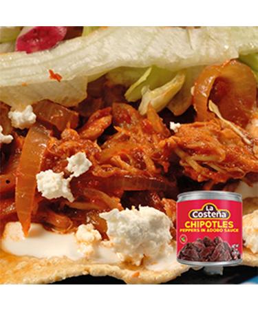 La Costena Chipotle Peppers 7oz - Authentic Mexican Smoky Flavor - Buy Online on GoSupps.com