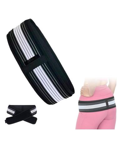 Lumbowrap Belt Healthy Belt-Eliminate Back Pain The Healthy Way Lower Back Pain Relief Brace for Men Women Sacroiliac Belt Lower Back Support Anti-Slip Adjustable Support Straps for Lumbar (M)
