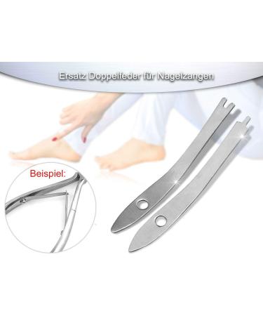 Foot Nail Clippers Replacement Spring - Double Spring for 10-11 cm Nail Clippers | International Shipping - Buy Online on GoSupps.com