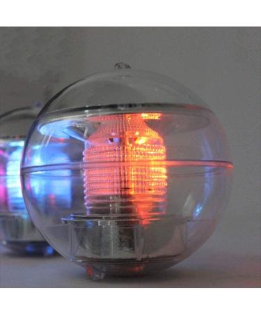 Water Floating LED Ball Lights Solar Power Pool Lamp for Garden Pool Pond Decoration 2pcs (Warm Light) - Buy Online on GoSupps.com