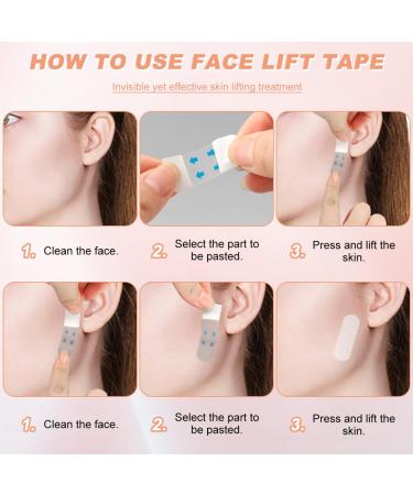 270pcs Face Lift Kit Face Tape Lifting Invisible Neck Tape Lifting Invisible Facelift Band Sagging Skin Facial Liftings Stickers(COLOR:clear) - Buy Online on GoSupps.com