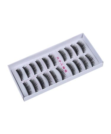 Prakti 20 Pairs Natural Makeup False Eyelash Eye Lashes