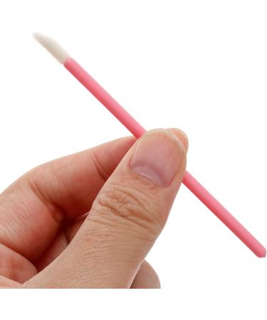ZEONHEI 300 PCS 95mm Disposable Lip Brushes Lip Gloss Brush Lipstick Concealer Brushes Pink Lip Wands Applicator Tool for Lips Makeup Application - Buy Online on GoSupps.com