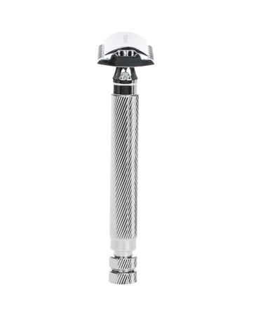 Fendrihan Bay Double Edge Safety Razor | Barber Pole Handle | Premium Shaving Experience - Buy Online on GoSupps.com