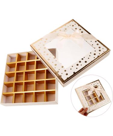 LALAFINA Box Candies Favor Valentine' Birthday for Wedding Day Accessory Window Empty Candy Truffle Clear - Buy Online on GoSupps.com