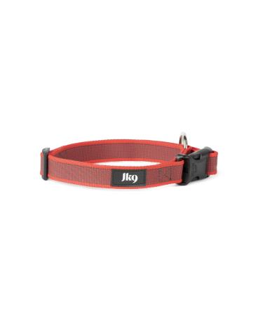 JULIUS-K9 225CG-R Color & Gray collar 25mm*39-65 cm adjustable red-grey without handle 25 mm (39-65 cm) red-grey