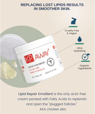 KPAWAY Keratosis Pilaris Treatment Emollient 16oz - Baby Friendly Formula - Buy Online on GoSupps.com