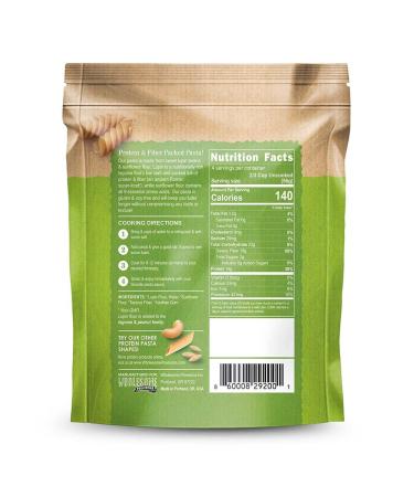 Lulupasta High Protein Lupin & Sunflower Flour Pasta - Gluten Free, Keto & Low Carb (Rotini 8oz) - Buy Online on GoSupps.com