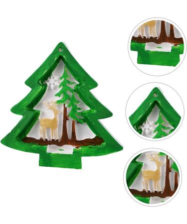 COHEALI 3pcs Christmas Tree Mold Silicone Candle Mold Christmas Casting Molds Simple DIY Mold Night Light 11.7x11.5 cmx3pcs Assorted Colorx3pcs - Buy Online on GoSupps.com