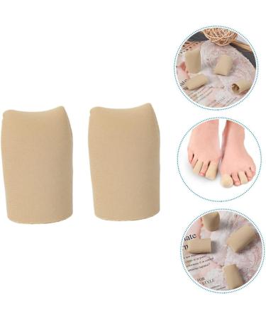 KOMBIUDA 2pcs Elastic Silicone Toe Covers - Anti-wear Toe Tubes Sleeves for Toe Protection - 2.5x4cm - Buy Online on GoSupps.com