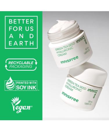 innisfree Green Tea Seed Hyaluronic Cream - Buy Online on GoSupps.com