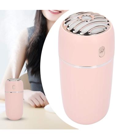 Qukaim Facial Moisturizing Mini Mist Sprayer USB Facial Moisturizing Spray 300ml Humidifier with LightPink LEDHome and Face Humidification - Buy Online on GoSupps.com