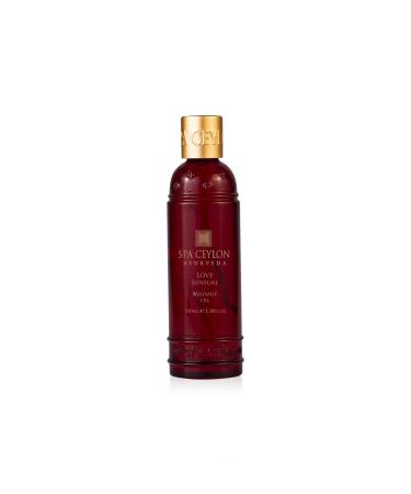 SPA CEYLON Love Sensual Massage Oil for Ultimate Relaxation | Body Oil Massage | Natural Massage Oil