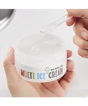 Face Cream 100ml Multi Ice Cream Face Tightener Facial Ice Cream Moisturizer Skin Care Cream For Radiant And Firmer Look Hydrating Cream - Buy Online on GoSupps.com