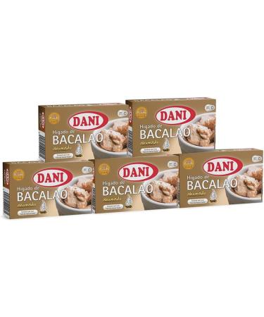 Dani Smoked Cod Liver Pack 5 x 120g - Buy Online on GoSupps.com