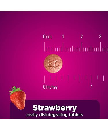 Amazon Basic Care Omeprazole Orally Disintegrating Tablets Strawberry 42ct - Buy Online on GoSupps.com