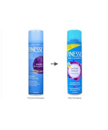 Finesse Finish + Strengthen Extra Hold Hairspray 7 oz (Pack of 12) - Buy Online on GoSupps.com