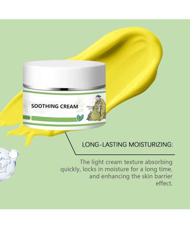  homomdy Soothing cream refreshing moisturizing cream for comfortable and protective irritated skin natural formula for sensitive and dry skin refreshing and moisturizing (1 pc) - Buy Online on GoSupps.com