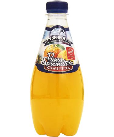 San Benedetto Orangeade Clementine Lot of 24 PET bottles 40 cl Orange lemonade