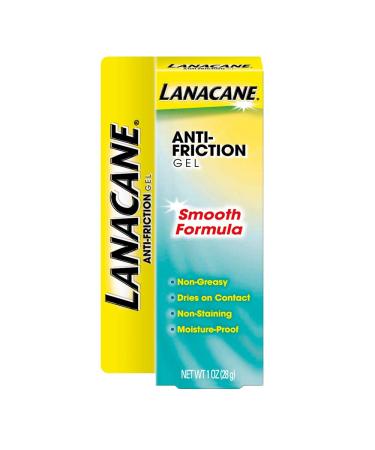 Lanacane Anti-Friction Gel Soothing & Hypoallergenic Skin Moisturizer for All Skin Types 1 oz.