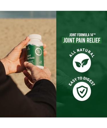 JOINT FORMULA 14 Joint Pain Relief NPN80039305 Supports Joint Health Cartilage & Muscle Function Easy to Digest Vegan Gluten Free and Non-GMO 201 capsules Bonus Size (67 servings) 201 count (Pack of 1) - Buy Online on GoSupps.com