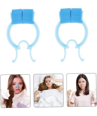 Healeved 36 Pcs Nose Correction Clip Set - Plastic Nasal Clips for Nosebleed Stoppage and Breathing Support - Sky-blue (3pcs) - 6.5x4cm (3pcs) - Buy Online on GoSupps.com