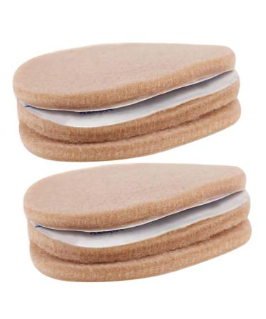 Beaupretty 3 Pairs Forefoot Pads for Women Wool Pad Metatarsal Feet Cushion Shoes Foot Pads High Heel Comfort Pads Heel Pads Forefoot Cushion Inserts Pads Adhesive Felt Ball High Heels Miss As Shown 7.00X6.00X0.50CM