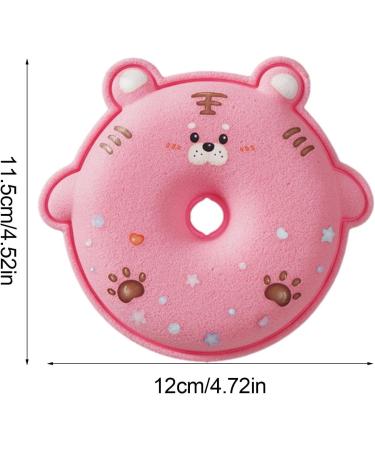 Children's Bath Sponge | Sponge Shower Ball for Children | Dense Foam Body Scrub Shower Ball for Home Dormitory Travel Hotel Bathroom Pink - Buy Online on GoSupps.com