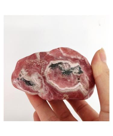 Natural Red Rhodochrosite Quartz Gemstones and Minerals Unpolished Original Blocks Wholesale Bulk Freeform Specimens Collections (Size : 500-550g one)