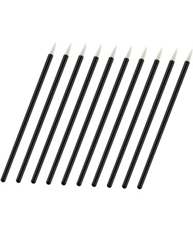 Didiseaon 100pcs Makeup Brush Eyeshadow Cosmetic Brush Cosmetics Brush Liquid Eyeliner The Face Eyelash Brush 10X0.5X0.5cm White - Buy Online on GoSupps.com