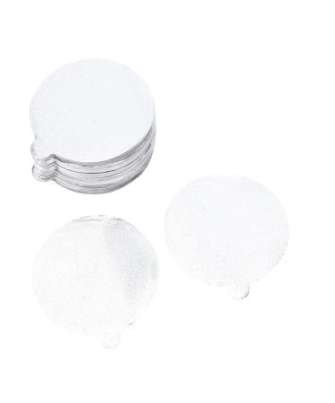 Keenso Lot de 200 couvercles en aluminium de qualit sup rieure pour la maison les cuisines les caf s les bureaux le camping