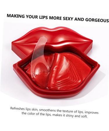 20pi ces Lot De Masques Gel Pour L vres Nourrissants Et Hydratants Utiliser Matin Et Soir - Buy Online on GoSupps.com