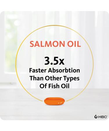 Hofseth Biocare Omega 3 6 9 High Strength Salmon Oil Capsules | 180 1000mg Softgels with EPA DHA & DPA | Sustainably Sourced, No Aftertaste - Buy Online on GoSupps.com