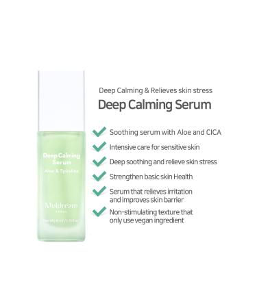 Deep Calming Serum 1.35 Fl oz - Soothing Skincare for All Skin Types | Buy Online & Ship Internationally - Buy Online on GoSupps.com