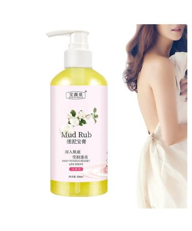 Mud Rub Mud Rubbing Artifact Rubbing Mud For Skin Rubbing Mud Gel Rubbing Mud Cream Rubbing Mud Body Scrub Mud Rub Exfoliating Rubbing Mud Gel For Body (Camellia)