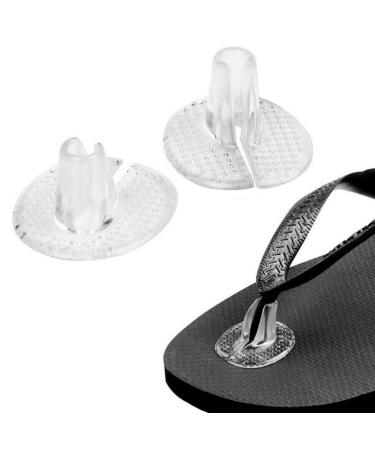 5 Pairs Silicone Thong Sandal Toe Protectors Clear Sandal Flip Flops Gel Toe Guards Cushions Thong Protectors Style B
