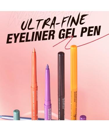 Eyeliner pencil set gel eyeliners | 12-color waterproof eye makeup pencils | Long-lasting gel pens smudge-proof cosmetics - Buy Online on GoSupps.com
